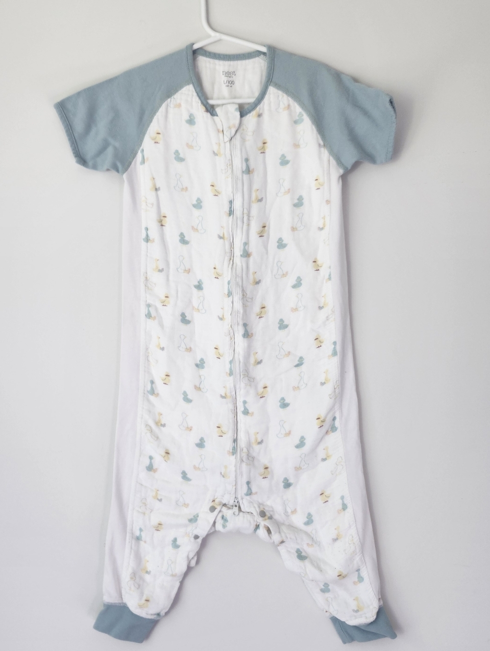 Nest Designs Raglan Bamboo Pima Short Sleeve  0.6 TOG 2.5-4T